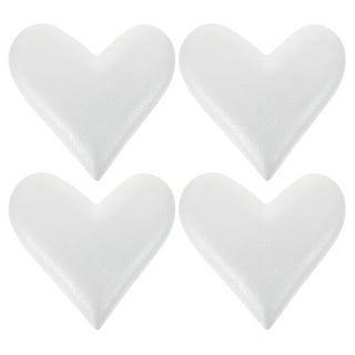 lot of 8 styrofoam hearts