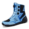 thumbnail image 3 of Men's And Women's All-season Motorcycle Riding Boots And Motorcycle Shoes,Black and blue,41, 3 of 16