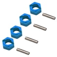 thumbnail image 5 of 4X 1/24 RC Car Wheel Hex Adaptor Spare Parts Extension Hex Hub Adapter for FMS 1/24 Fcx24, 5 of 5