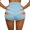 Light Blue women high waist stretch shorts a1, variant on Cagogo Women's High Waisted Stretch Shorts Casual Slim Fit Solid Sporty Two Piece Set Matching Lounge Yoga Bike Workout Athletic Shorts, Dark Gray S