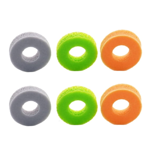 Pack of 6 Aim Assist Rings Auxiliary Rings Wear Resistant Motion Control Rings for Game Controller