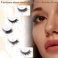 thumbnail image 4 of EKIND False eyelash,5 Pairs Fox False Eyelashes,Naturally curled faux mink lashes, 3D Eyelashes Handmade False Eyelash Set, Professional False Eyelashes Voluminous, thick strip lashes (Hybrid), 4 of 7