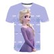 thumbnail image 2 of NOVEDAD DE VERANO 2023, camisetas de Frozen 2 para niñas, camiseta de cuello redondo para niñas de 1 a 14 años, camisetas informales de manga corta de princesa Elsa Tee3T Gao Jinjia LED, 2 of 2