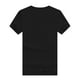 thumbnail image 4 of Blusas Umfun para mujer, cuello redondo liso, manga corta, blusa informal versátil, color negro, talla 2XL, 4 of 4