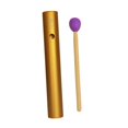 thumbnail image 2 of Milaget Wah Wah Tube Aluminium Hand Percussion Instrument for Performance KTV Adults Yellow, 2 of 9