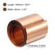 thumbnail image 2 of Cobre Delgada Lámina Rollo Hoja, 2uds 0,2x40x1000mm Puro Cobre Lámina Hoja Rollo Cobre Tira para Artesanías, Eléctricas Reparaciones, Puesta a Tierra, 2 of 5