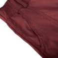 thumbnail image 6 of DDAPJ pyju Cargo Shorts Women Bermuda Knee Length Long Hiking Shorts with Pockets High Waist for Summer Casual Trendy Outfits Wine XL, 6 of 6