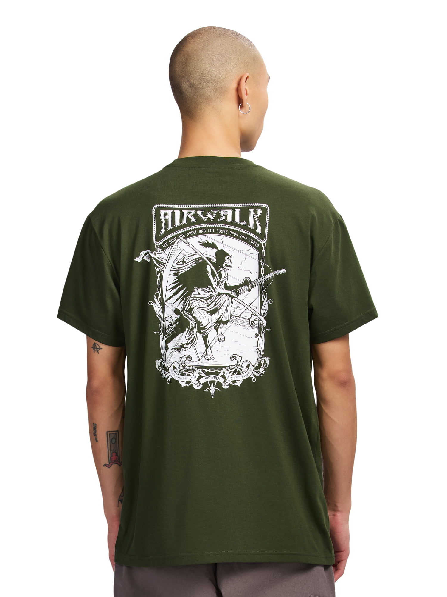 Airwalk Men's & Big Men's Short Sleeve Graphic T-Shirt, Sizes XS-3XL