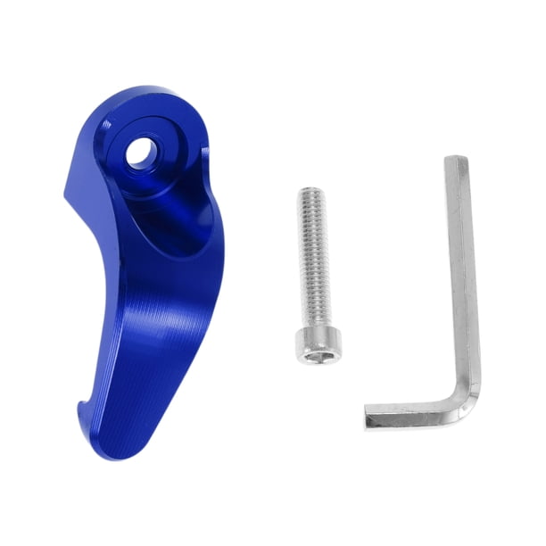 Gancho Colgante para Motocicleta Tipo Gota Gancho para Casco de Motocicleta Soporte de Equipaje para Scooters Bicicletas Azul 1 Juego Tornillo Llave 60mm