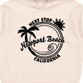 thumbnail image 3 of Inktastic Next Stop Newport Beach, California Toddler Hoodie, 3 of 4