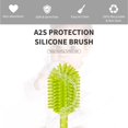 thumbnail image 4 of Cepillo limpiador de botellas de silicona A2S Protection con mango largo, 4 of 9