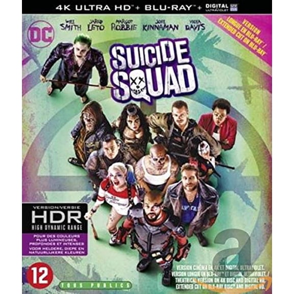Suicide Squad (4K Ultra HD) Will Smith David Ayer Margot Robbie
