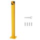 thumbnail image 1 of Yeshouse bolardo de seguridad de acero con diámetro de 4,5", poste con 8 pernos de anclaje, ideal para áreas sensibles al tráfico, resistente y fácil de instalar en zonas protegidas, 1 of 7