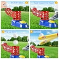 thumbnail image 6 of JUGAAD LIFE Tball Set Baseball Toys for Boys 3-6 Years Tee Ball Set for Kids Girls Outdoor Outside Sport Toys with 10 Balls-Blue, 6 of 6