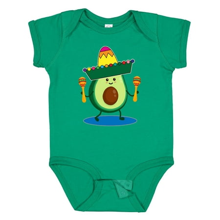 

Inktastic Cinco De Mayo Baby Clothes Avocado Gift Baby Boy or Baby Girl Bodysuit