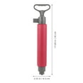 thumbnail image 2 of LITINKIMI 1 Set Professional Design Red Plastic Kayak Water Pump For Manual Pumping And Drain Water Outdoor Activities, 2 of 8