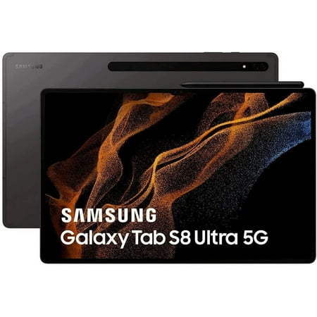 Restored Samsung Galaxy Tab S8 Ultra 14.6" (2022) 128GB SM-X900 WiFi - 128GB 8GB RAM - SM-X900NZAAXAR (Refurbished)