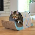 thumbnail image 6 of Catstages Cat Tunnel Scratcher with Feather Spring Toy and Removable Tunnel, Mlt, 6 of 7