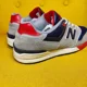 thumbnail image 5 of New Balance 597 V1 Gray Red Navy Lace Up Sneakers Casual Men's Shoes Size 10, 5 of 6