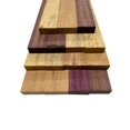 thumbnail image 3 of Lumber Board Combo 3/4" x 2" (15 Piece) - Spalted Tamarind, Purple Heart, Honduran Mahogany | 3/4" Boards, 3 of 5