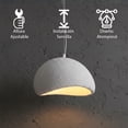 thumbnail image 3 of Ilios Innova | Lámpara Colgante de Techo Moderna A-20, Diseño Curvo con Textura, Altura Ajustable 1.20m, Iluminación Decorativa, Incluye Foco, 3 of 9