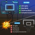 thumbnail image 3 of Canasta de baloncesto interior NEUBSAW con luces LED para niños mayores de 5 años, 3 of 7