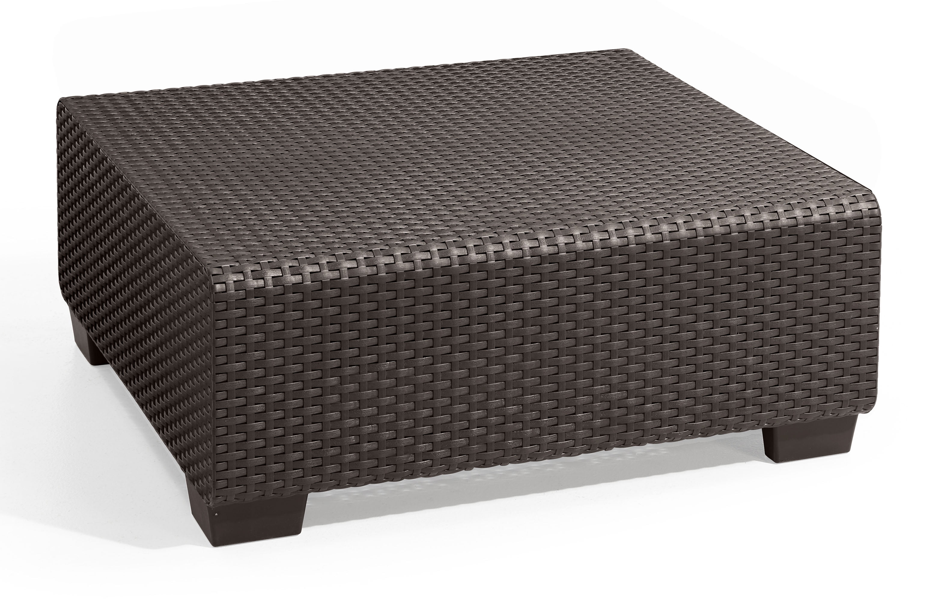 Keter Salta Coffee Table Brown Resin Outdoor Patio Furniture Walmart Com Walmart Com