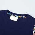 thumbnail image 4 of Toddler Little Girl's Casual Long Sleeve Cotton Dress Tunic Playwear Party T-Shirt Dresses, 4 of 7