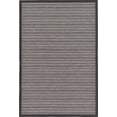 thumbnail image 3 of Unique Loom Outdoor Border Collection Area Rug - Checkered (5' 3" x 8' Rectangle Gray/Black), 3 of 7