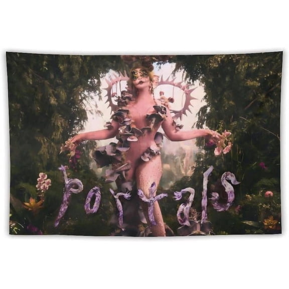 Music Martinez Tapestry - ch Melanie Album Cover Wall Art for Bedroom, College Dorm, and Home Decor - Decorative Hanging Banner Flag Poster