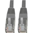 thumbnail image 1 of 10 ft. Cat6 Cat5 Patch Cable RJ45 Gigabit Molded M-M 550Mhz, Gray, 1 of 1
