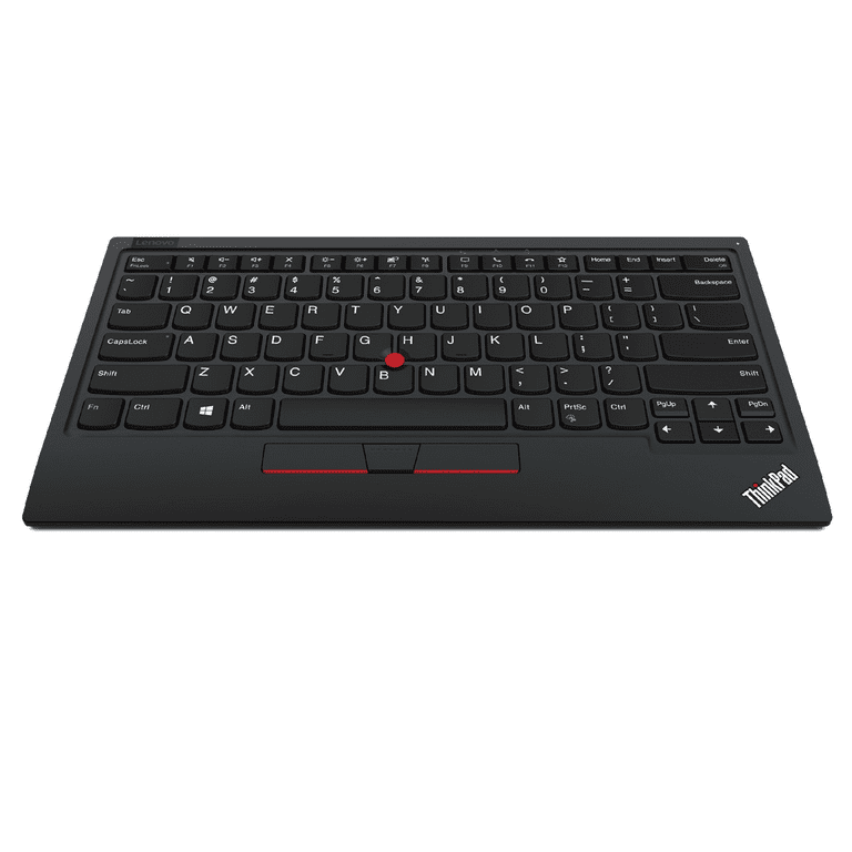 Lnovo Thinkpad Trackpoint Keyboard Ii - Keyboard - With Trackpoint - - 2.4 Ghz, Bluetoth 5.0 - Qwerty - Us - Key Switch: Scissor-key - Pure Black -
