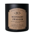 thumbnail image 3 of Manly Indulgence Classic+ Midnight Swagger Scented Jar Candle, 2 Wick, 16.5 oz, 60h Burn, Woody & Earthy, 3 of 5
