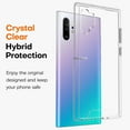 thumbnail image 2 of Case for Galaxy Note 10 Plus with 2 Pack TPU HD Full Screen Protector Soft, Phone Case Clear TPU Film Drop Shockproof Non-Slip Protective Cover for Samsung Galaxy Note 10 Plus 5G, 2 of 14