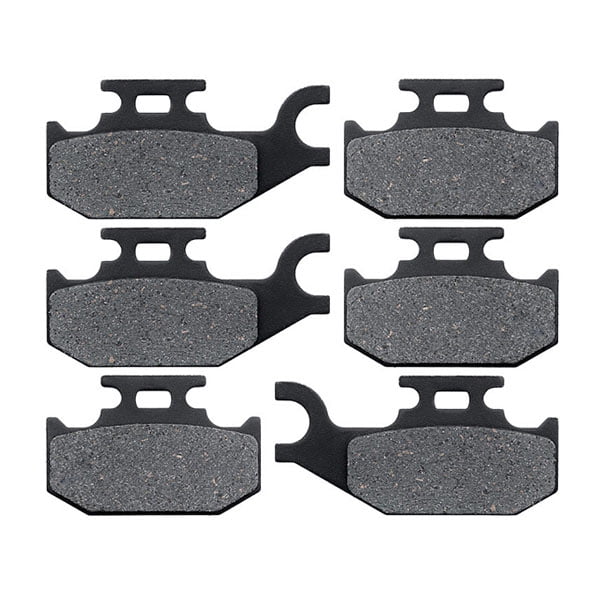 KMG Front Rear Brake Pads for 2009-2011 Arctic Cat 1000 H2 Prowler XTZ Non-Metallic Organic NAO Brake Pads Set