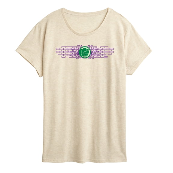 Marvel - Hulk Horizontal - Women's Short Sleeve Graphic T-Shirt