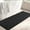 Black, variant on XEOVHV Memory Foam Bathroom Rug, Cobblestone Bathroom Runner Rugs Super Water Absorbent Bath Mats for Bathroom Machine Washable Bath Rugs Runner for Hallway Bedroom Laundry Room(20 x 47in,Coffee)