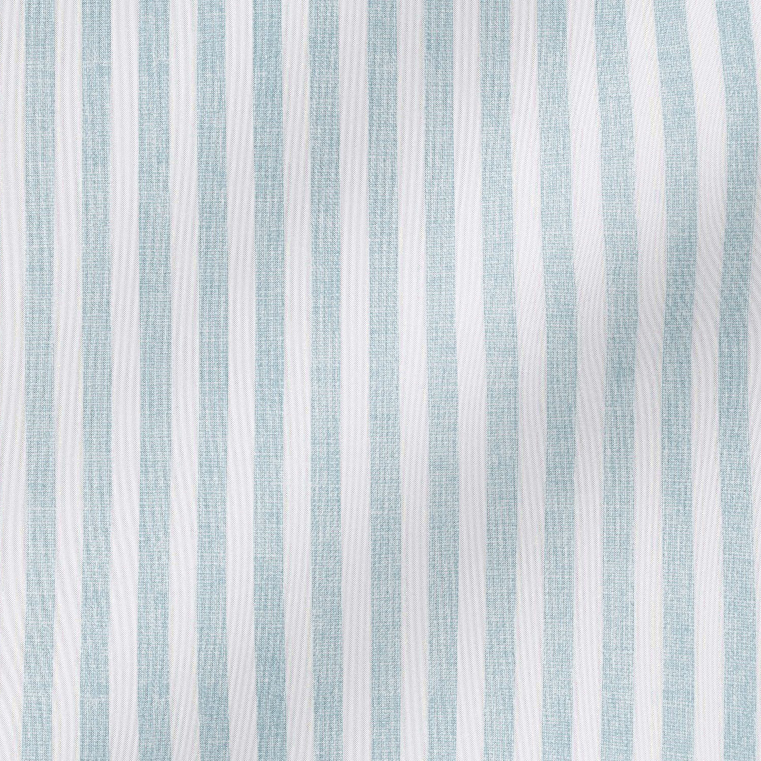 Mainstays Kids Microfiber Bed Sheet Set, Twin, Aqua Stripe, 3 Pieces