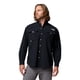thumbnail image 1 of Camisa de pesca Columbia PFG Bahama II de manga larga negra para hombre, 1 of 5