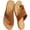 Brown, variant on Summer Flat Sandals for Women Comfortable Walking Dressy Slides Orthopedic Casual Shoes