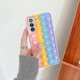 thumbnail image 2 of Estuche para teléfono celular con control de roedores y descompresión Rainbow (iPhone 13 Rosa Amarillo Teléfono celular TUNC Sencillez, 2 of 3