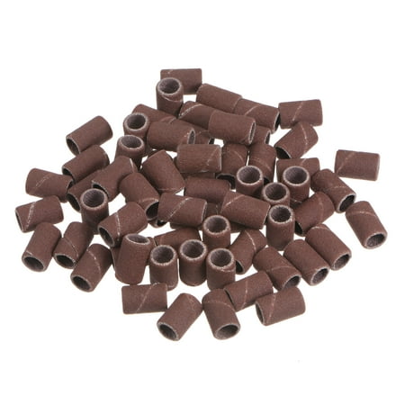 

50 Packs Sanding Drums 1/4 Inch Mini Sanding Sleeves 320 Grit Sanding Bands for Drum Sander