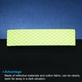 thumbnail image 4 of Parche Reflectante Uxcell 1"x4", 4 Piezas Apliques de Seguridad, Amarillo Claro, 4 of 6