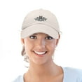 thumbnail image 5 of DALIX Cute Bat Hat Womens Baseball Cap in Beige, 5 of 6