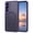 Purple, variant on Meshine for Samsung Galaxy S25 Case,[Compatible with Magsafe] [Camera Protection] Military-Grade Dropproof Translucent Hard Back with Soft Edge Slim Thin Shockproof Magnetic Case,Purple