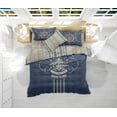 thumbnail image 3 of Nautical Bedding Set • Personalized Sea Reversible Design With Embroidery, 3 of 8