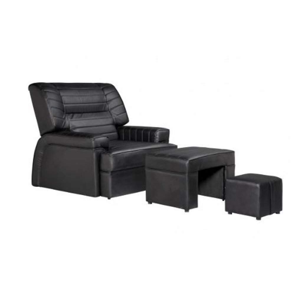 PU Leather Premium Recline Foot Massage Chair Sofa Ottoman Bed Table