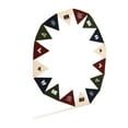 thumbnail image 1 of Camp Bunting, Colorful Pennant Flags Waterproof Reinforced Wind Rope  For Party, 1 of 8