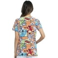 thumbnail image 2 of Tooniforms V-Neck Women Medical Scrub Top TF633, 2 of 2