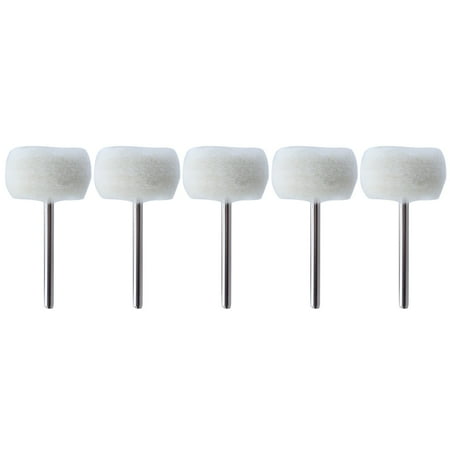 

〖Jisuan〗3Mm Shank Fine Wool Polishing Abrasive Brush Grinding Buffing Wheel Grinder Head Hand Tools For Jade Amber Jewelry